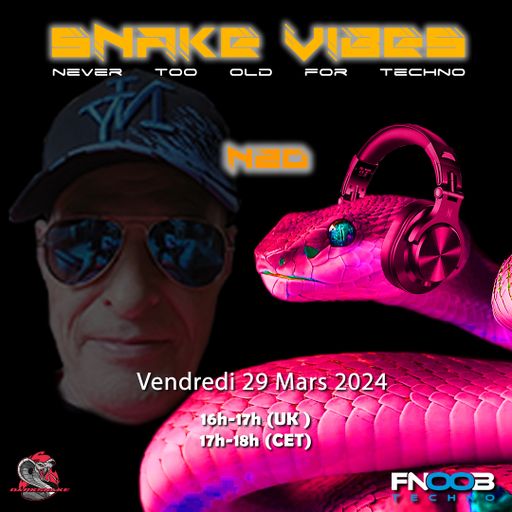 Darksnake Special Techno "Snake Vibes 20" Fnoob Techno Radio 29.3.2024
