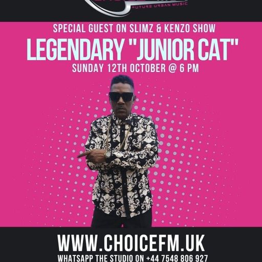 ChoiceFMUK - MARSHALLECK MOVEMENTS SLIMS & KENZO WITH SPECIAL GUEST JUNIOR CAT -12/10/2025