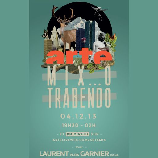Laurent Garnier at "Arte Mix Ø Trabendo" (Paris-France) - 4 December 2013