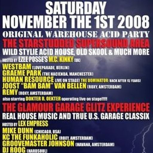 Westbam at "O.W.A.P." at Powerzone (Amsterdam) - 1 November 2008