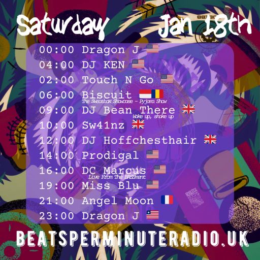 Biscuit- Saturday Pajama Show- Live on Beats Per Minute Radio 18.1.2025