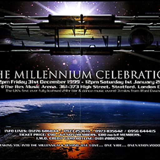 DJ Zinc w/ Funsta & Flux - One Nation Millennium - Stratford Rex - 31.12.99