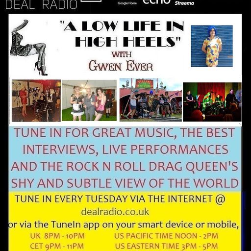 A LOW LIFE IN HIGH HEELS WITH GWEN EVER RADIO SHOW 21ST FEBRUARY 2023 EDITION