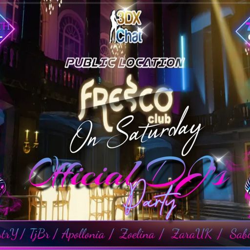 FRESCO OFFICIAL DJ'S PARTY 12/04/2025