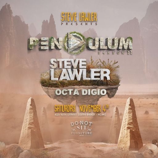 Steve Lawler Live at PENDULUM, Miami November 2023