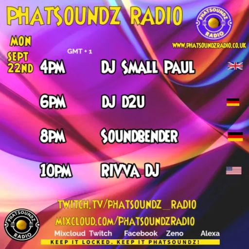 Phatsoundz Radio, Monday Club v4, 22/09/25