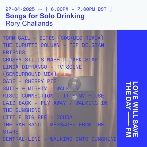 2025-04-27 Songs For Solo Drinking | LWSTD-FM