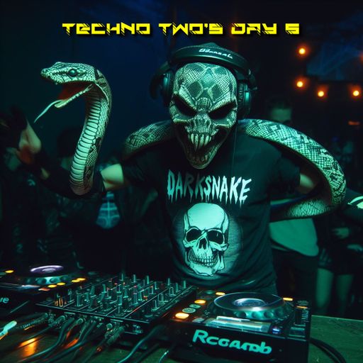 Darksnake Special Techno "Techno Two's Day 5" Mixcloud Live 12.12.2023
