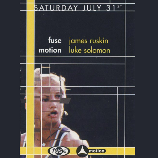 James Ruskin & Trish at Fuse (Brussel - Belgium) - 31 July 1999
