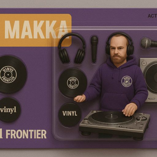 DJ MAKKA - THE VINYL FRONTIER - 18th APRIL 25