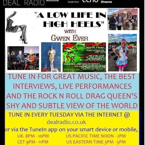 A LOW LIFE IN HIGH HEELS WITH GWEN EVER RADIO SHOW 18TH APRIL 2023 EDITION