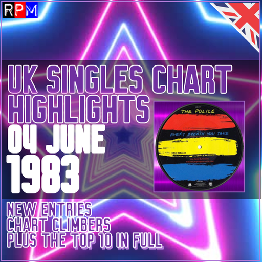 CHART HIGHLIGHTS : UK SINGLES CHART 29 MAY - 04 JUNE 1983 ***TOP 10 + CLIMBERS + NEW ENTRIES***