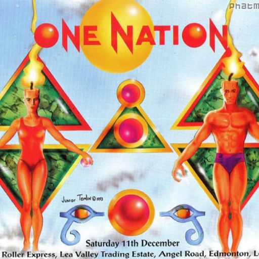 LTJ Bukem w/ MC Conrad - One Nation 'Under A Groove' - Roller Express - 11.12.93