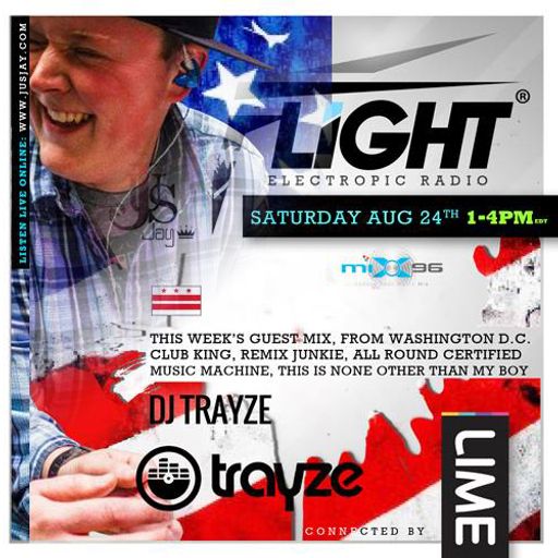 Flight Radio - August 2013 - DJ Trayze Guest Mix on MIX96.3 #ElectropicRadio w/ Jus Jay
