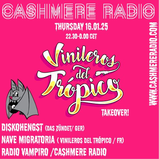 Radio Vampiro -Vinileros del Trópico Takeover: Diskohengst & Nave Migratoria! 26.01.2025
