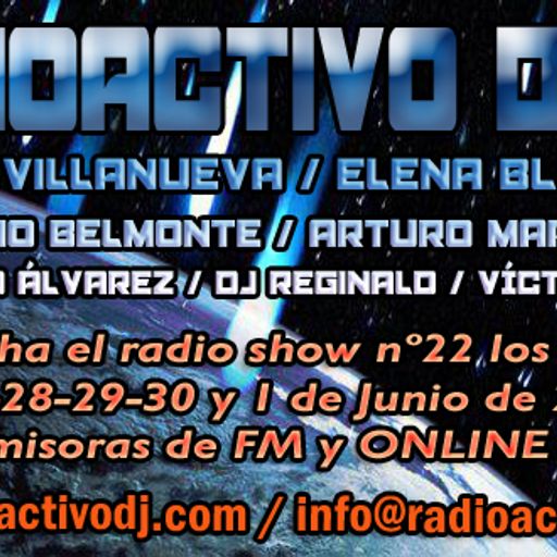 RADIOACTIVO DJ 22-2014 BY CARLOS VILLANUEVA