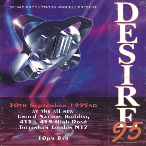 Darren Jay B2B Micky Finn w/ Stevie Hyper D & Rage - Desire 95 Vol 2 - Club UN - 30.9.95
