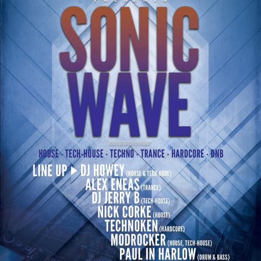 Sonic Wave 12th April 2025 Nick Corke/DJCJ
