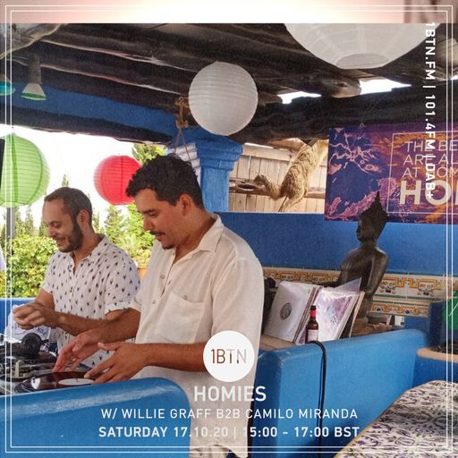 Homies with Wille Graff B2B Camilo Miranda (Ibiza) - 17.10.2020