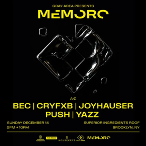 Joyhauser at "Memoro" @ Superior Ingredients (New York-USA) - 14 December 2025