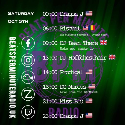 Biscuit- Saturday Pajama Show- Live on Beats Per Minute Radio 5.10.2024