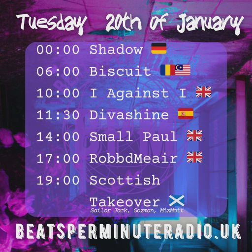 Biscuit- Tuesday Drum and Bass Crunch- Live on Beats Per Minute Radio 20.1.2026