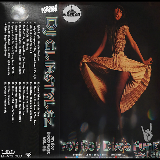 DJ GlibStylez - 70's 80's Disco Funk Vol.26