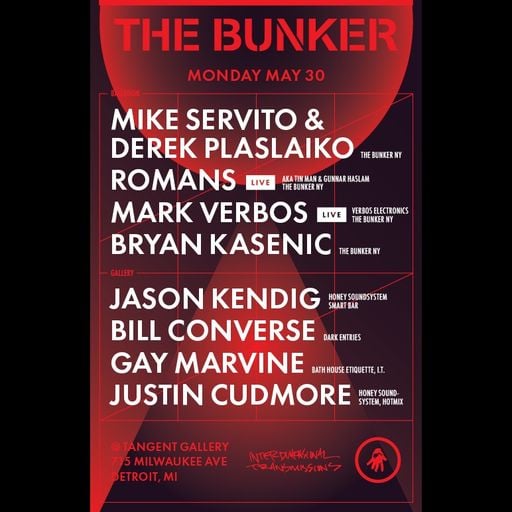 Mark Verbos LIVE at "No Way Back - DEMF Afterparty" @ The Bunker (Detroit-USA) - 30 May 2016