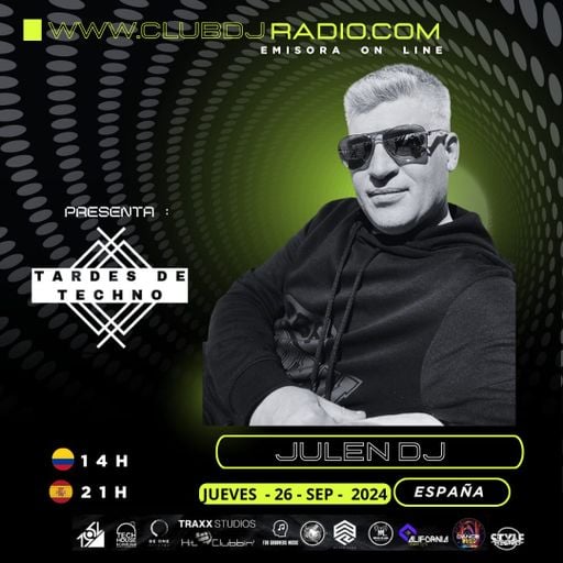 JULEN-TARDES DE TECHNO FOR CLUBDJRADIO