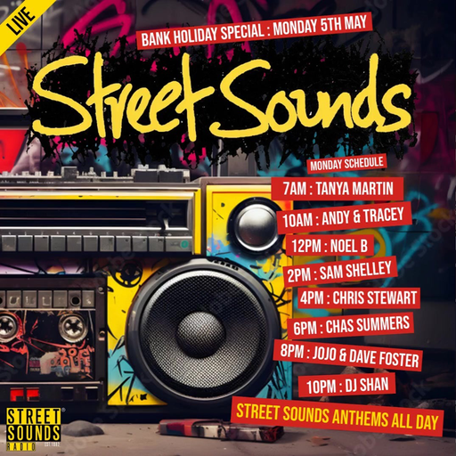DJ Shan - Bank Holiday Monday Special on Street Sounds Radio 2200-0000 05/05/2025