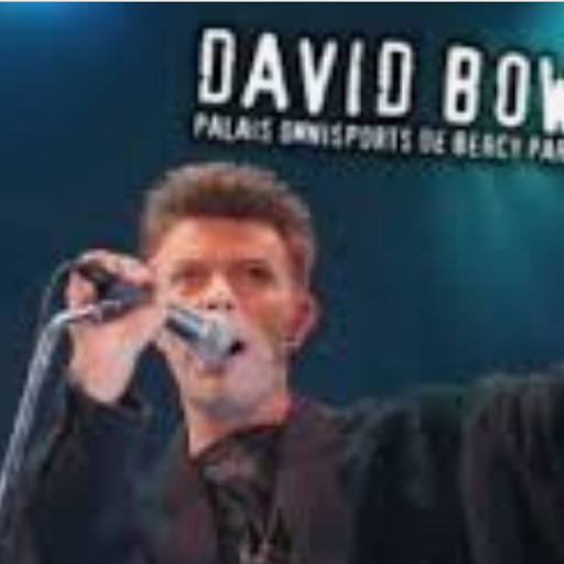 Bowie at Palais Omnisports de Paris Bercy France,20 February 1996