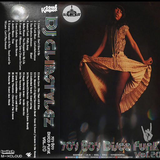 DJ GlibStylez - 70's 80's Disco Funk Vol.20