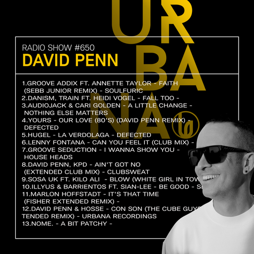 Urbana Radio Show by DAVID PENN #650
