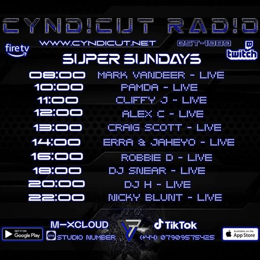 Robbie-D 'The Tech Sesh' Live on Cyndicut Radio 26/01/25