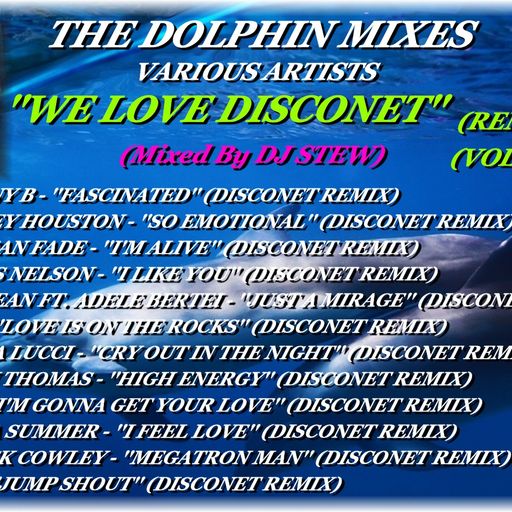 THE DOLPHIN MIXES - VARIOUS ARTISTS - ''WE LOVE DISCONET'' (REMIXES)(VOLUME 2)