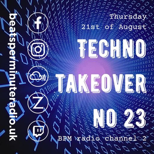 Biscuit- Techno Takeover 23- Live on Beats Per Minute Radio 2- 21.8.2025