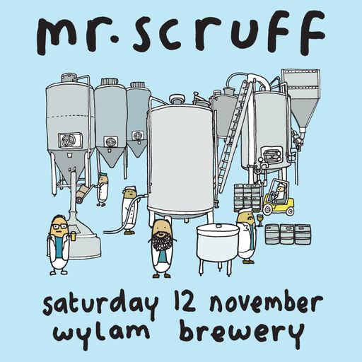 Mr. Scruff at Wylam Brewery, Newcastle, Saturday 12th November 2016