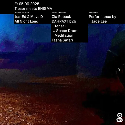 Tasha Safari at "Tresor x Enigma" @ Tresor (Berlin-Germany) - 5 September 2025
