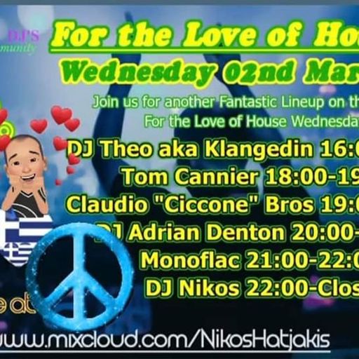 Tom Cannier - For the Love of House Wednesday - 020322