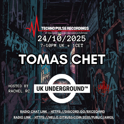 DJ Tomas Chet - Exclusive radio mix UK Underground 2025.10.24