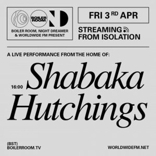 Streaming From Isolation: Shabaka Hutchings // 03-04-20