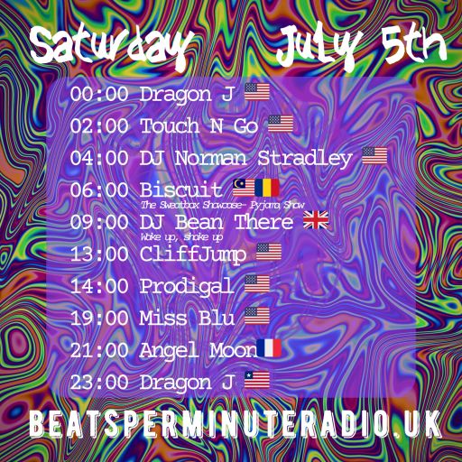 Biscuit- Saturday Pajama Show- Off The Rails -Live on Beats Per Minute Radio 5.7.2025