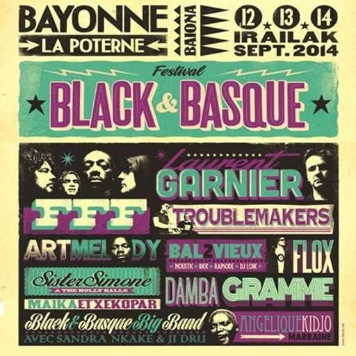 Laurent Garnier at Black & Basque Festival (Bayonne-France) - 14 September 2014