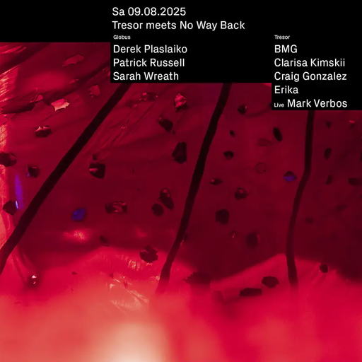 BMG at "No Way Back" @ Tresor (Berlin-Germany) - 8 August 2025