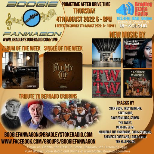 Boogie Fanwagon 4th August 2022