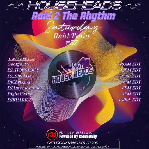 HouseHeads Raid 2 The Rhythm mix 57 Afro/Soulful/House
