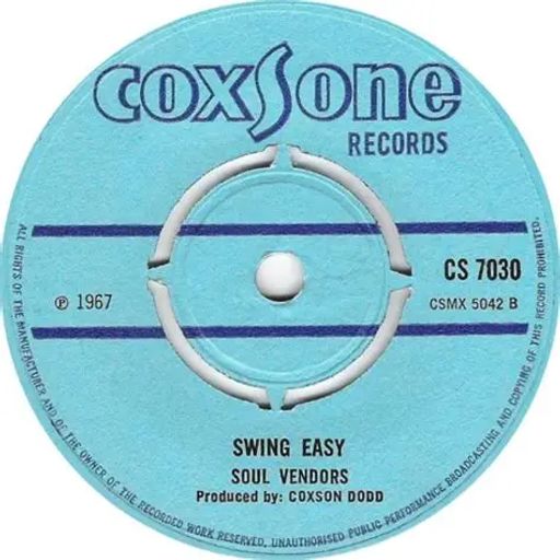 SWING EASY – SKA, ROCKSTEADY & REGGAE – PETE SMITH COMPILATION