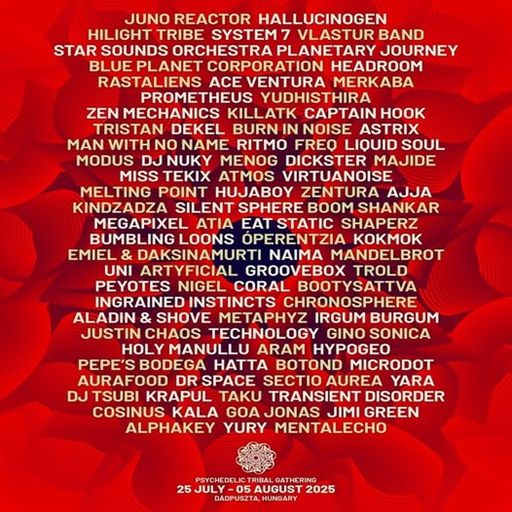 System 7 LIVE at O.Z.O.R.A Festival (Dádpuszta-Hungary) - 1 August 2025