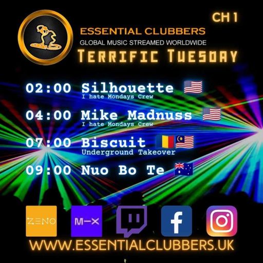 Biscuit-Underground Takeover Tuesday-Drum and Bass-Live on Essential Clubbers Radio 11.7.2023