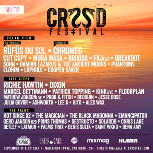 Floorplan LIVE at CRSSD Fall17 Festival (San Diego - USA) - 30 September 2017